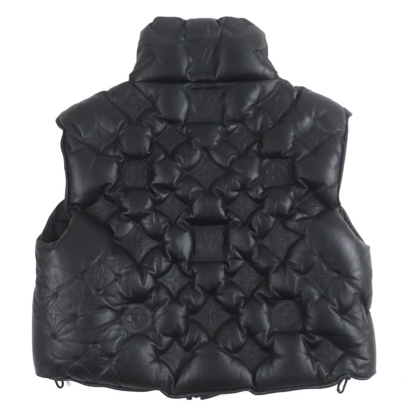 Louis Vuitton Hhl84w Monogram Boyhood Puffa Cowhide Leather Double Zip Up