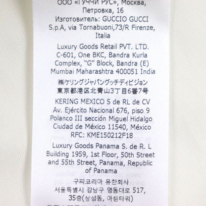  Gucci 740694 100% Cotton GG Marmont Embroidery Long Sleeve Long Sleeve Shirt