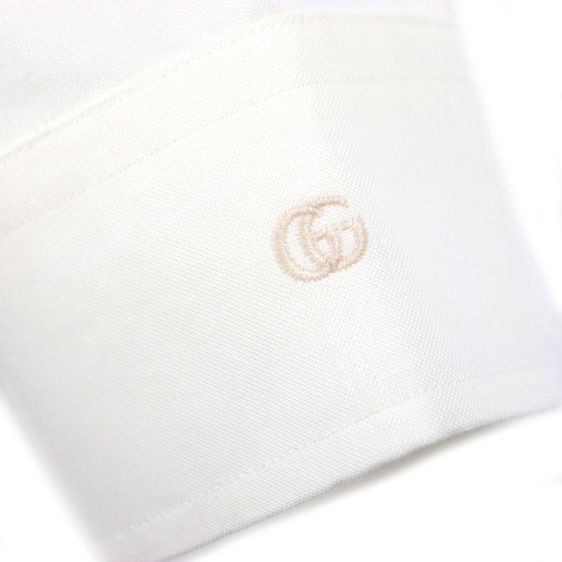  Gucci 740694 100% Cotton GG Marmont Embroidery Long Sleeve Long Sleeve Shirt
