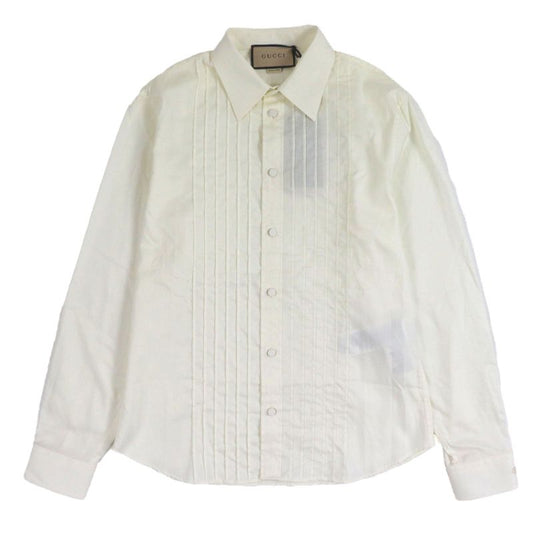  Gucci 740694 100% Cotton GG Marmont Embroidery Long Sleeve Long Sleeve Shirt