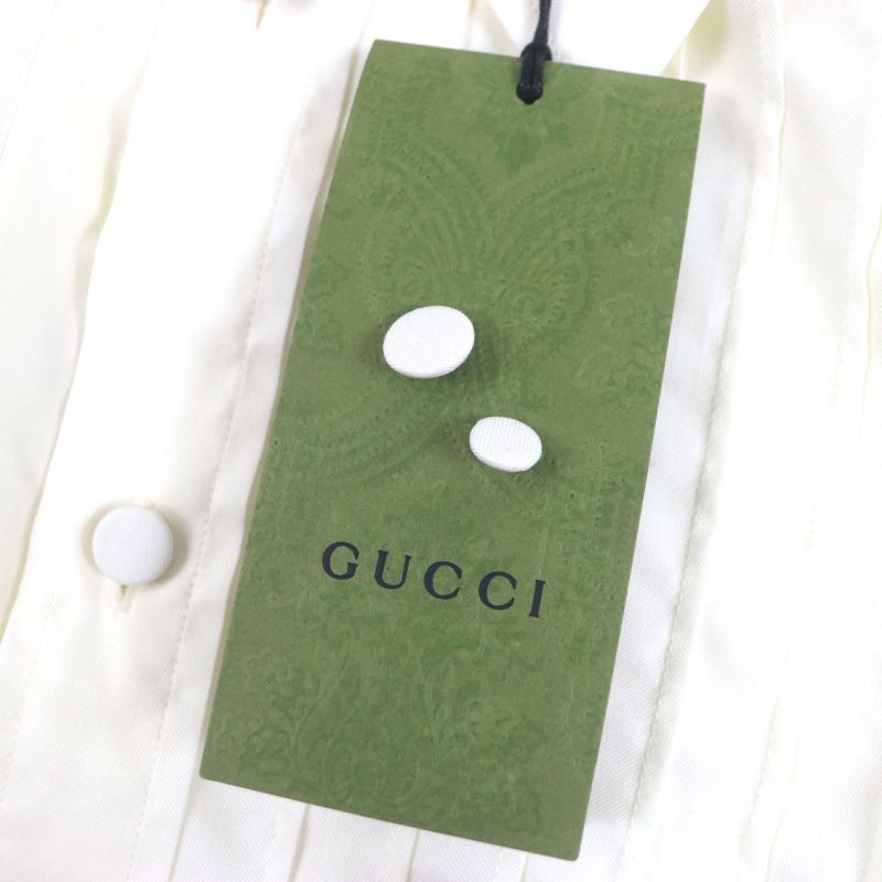  Gucci 740694 100% Cotton GG Marmont Embroidery Long Sleeve Long Sleeve Shirt
