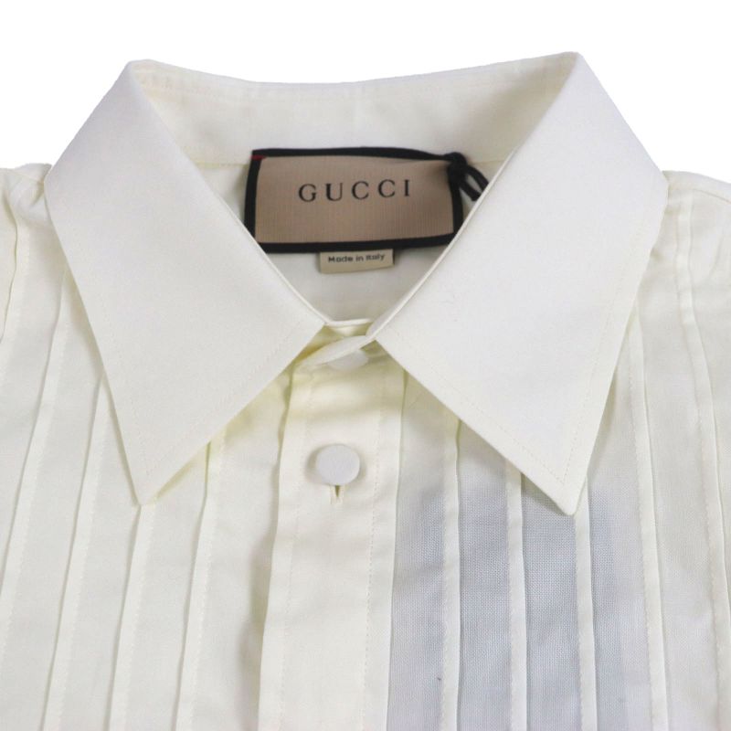  Gucci 740694 100% Cotton GG Marmont Embroidery Long Sleeve Long Sleeve Shirt