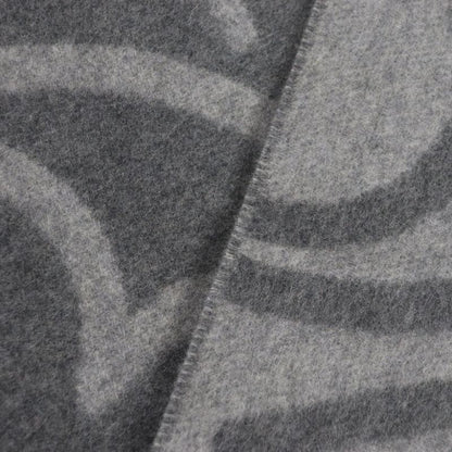  Louis Vuitton 2022 R96950 Echarpe Earmuffs Cashmere Wool Fringed Large Shawl