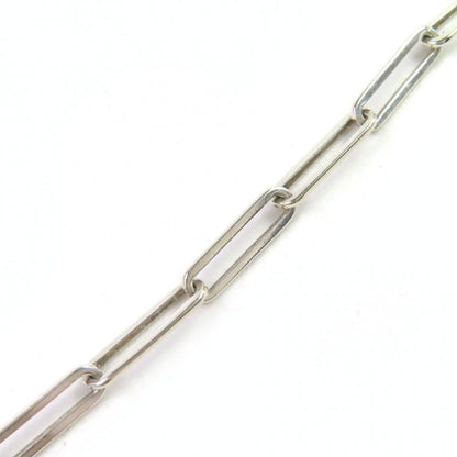 Gucci Oval Link ID Sv925 Chain Bracelet Accessory Silver Made In