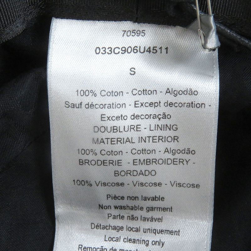 DIOR Homme Cactus Jack Travis Scott 033c906u4511 Logo Embroidery Bucket Hat