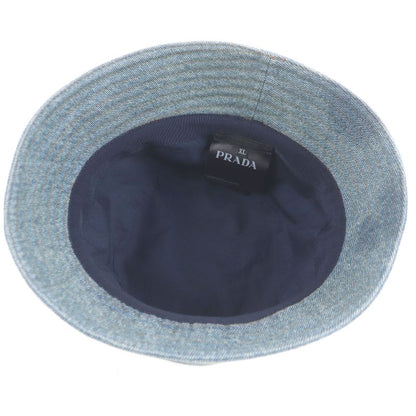 Prada 2023 2hc137 100% Cotton With Calf Leather Detailing Triangle Logo