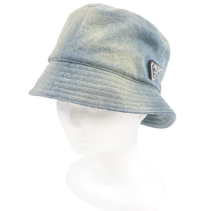 Prada 2023 2hc137 100% Cotton With Calf Leather Detailing Triangle Logo