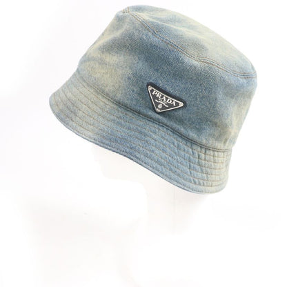 Prada 2023 2hc137 100% Cotton With Calf Leather Detailing Triangle Logo