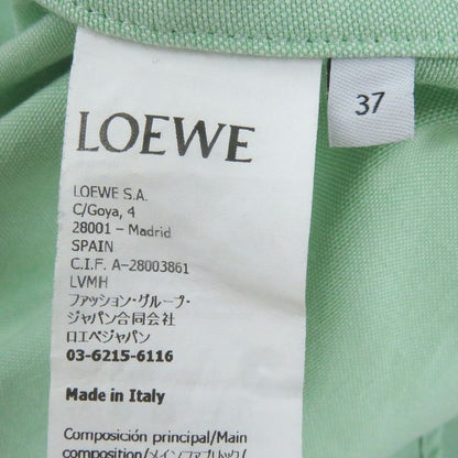 LOEWE H526y05x71 100% Cotton Anagram Embroidery Logo Embroidery Button Down