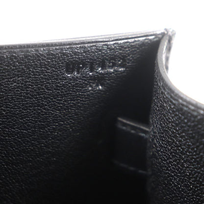  Hermes Kelly Depeche 25 Box Calf Leather Gold Hardware Clutch Bag Black U