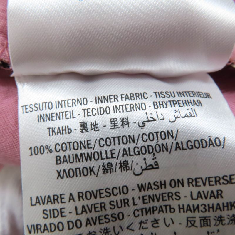 Gucci 457919 Sherry Line Trapezoid Lace Skirt Black Pink S Made In Italy