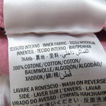 Gucci 457919 Sherry Line Trapezoid Lace Skirt Black Pink S Made In Italy