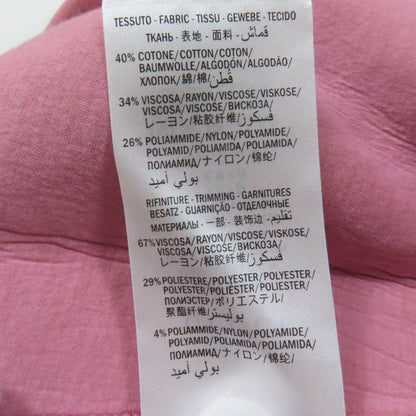 Gucci 457919 Sherry Line Trapezoid Lace Skirt Black Pink S Made In Italy