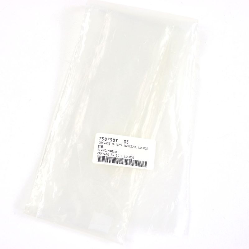 Hermes 758738t 100% Silk Block Check Regular Tie Bronn Marine Made In France