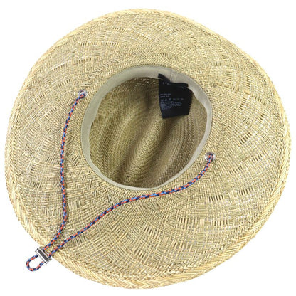 Prada 2024 2hc317 Triangle Logo Plate Triangle Logo Plate Large Straw Hat