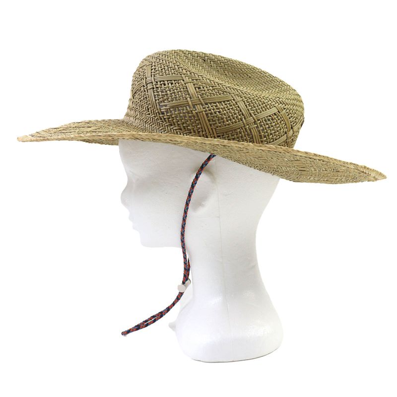 Prada 2024 2hc317 Triangle Logo Plate Triangle Logo Plate Large Straw Hat