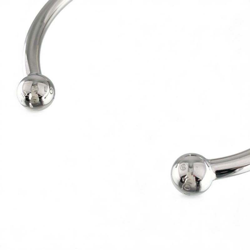 Louis Vuitton M64839 JONK Monogram Bu Scuff Set Bangle Silver M Made In Italy