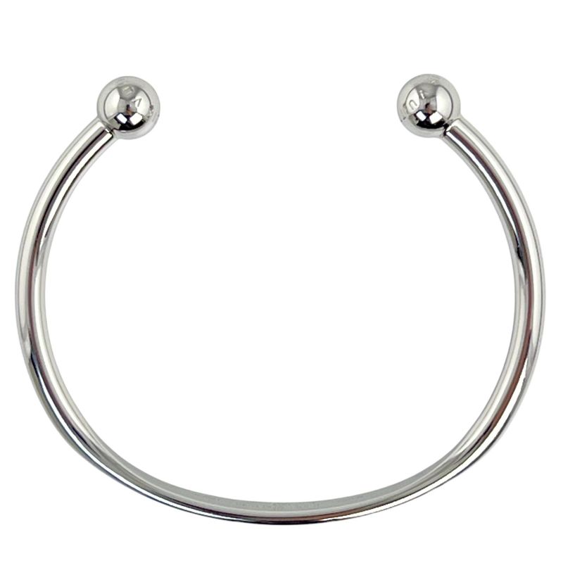 Louis Vuitton M64839 JONK Monogram Bu Scuff Set Bangle Silver M Made In Italy
