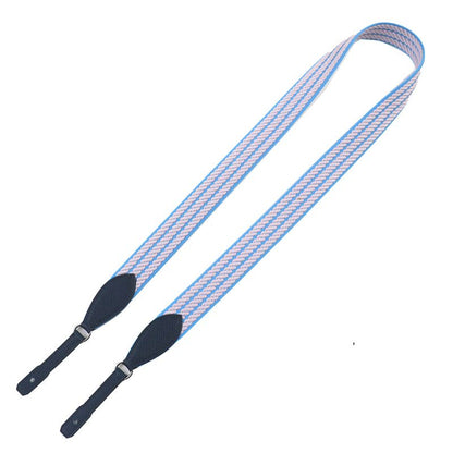 Hermes Caval Togo 25mm (0.98in) Canvas Leather Silver Hardware Shoulder Strap