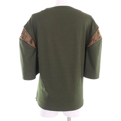 Louis Vuitton 23AW 100% Cotton Monogram Chain Decoration Zip Design Short