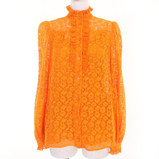 Gucci×the North FACE Gucci×the North Face 683878 Silk Blend Long Sleeve Shirt