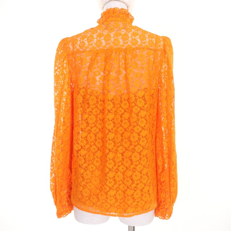 Gucci×the North FACE Gucci×the North Face 683878 Silk Blend Long Sleeve Shirt