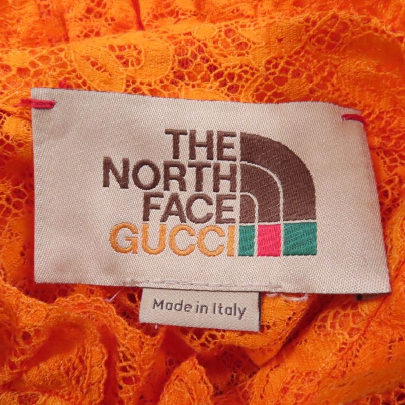 Gucci×the North FACE Gucci×the North Face 683878 Silk Blend Long Sleeve Shirt