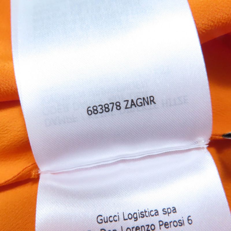 Gucci×the North FACE Gucci×the North Face 683878 Silk Blend Long Sleeve Shirt