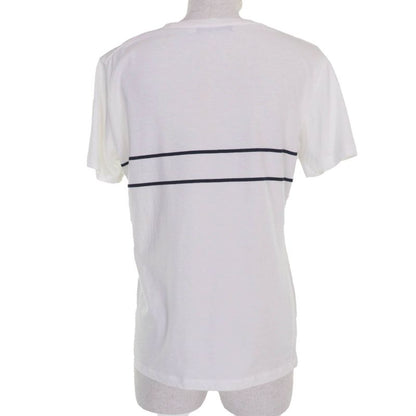 Christian DIOR 323t06a4414 100% Cotton Logo Embroidery Short Sleeve T-shirt