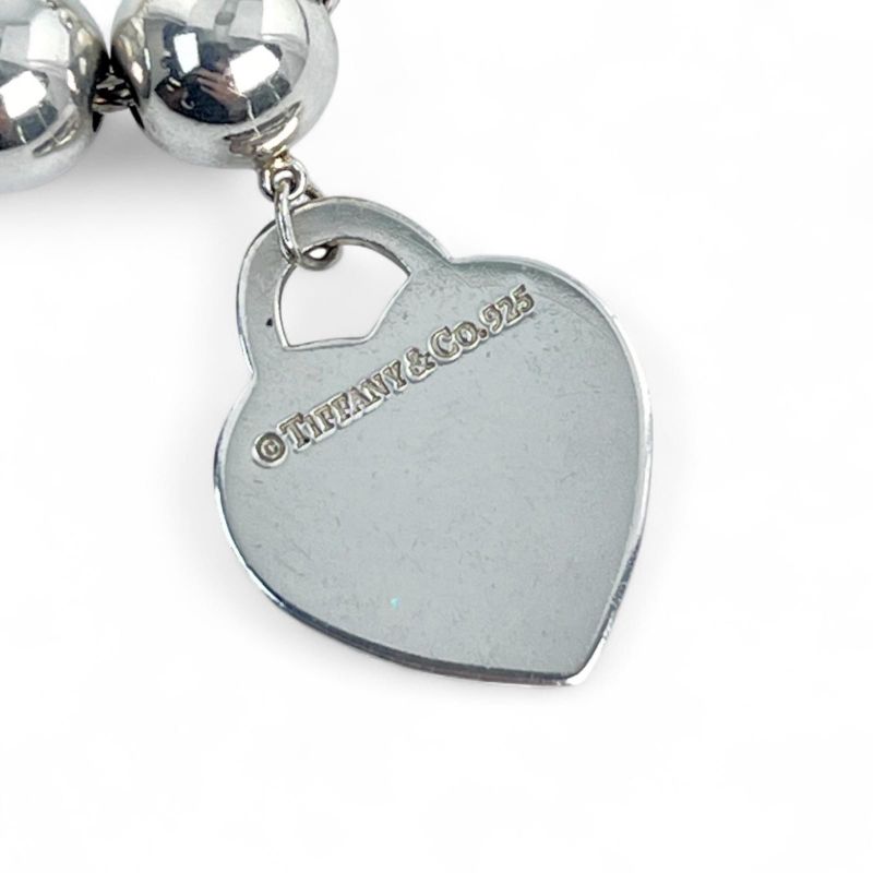 Tiffany & Co Tiffany & Co Hardware Sv925 Heart Tag Ball Chain Bracelet