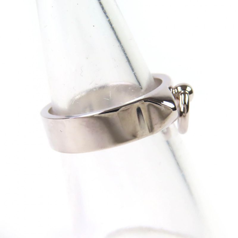Hermes 2024 24ak147567 Collier De Chien PM Ag925 Ring Silver 51 Size Approx 11