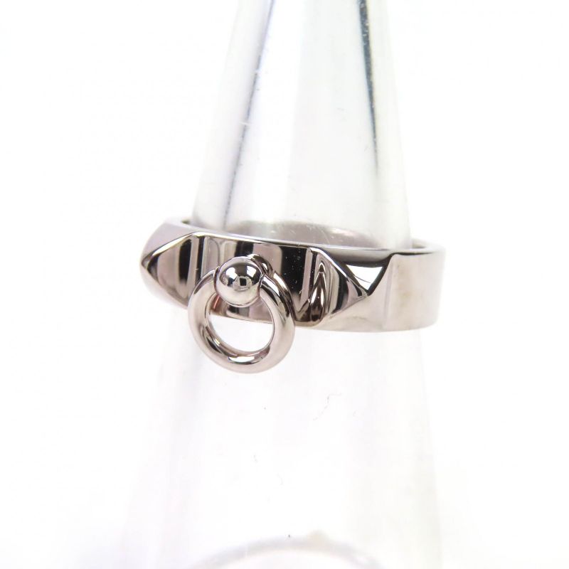 Hermes 2024 24ak147567 Collier De Chien PM Ag925 Ring Silver 51 Size Approx 11
