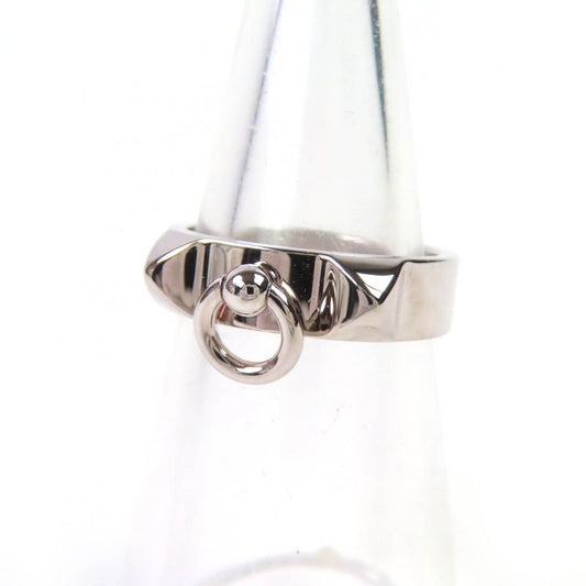 Hermes 2024 24ak147567 Collier De Chien PM Ag925 Ring Silver 51 Size Approx 11