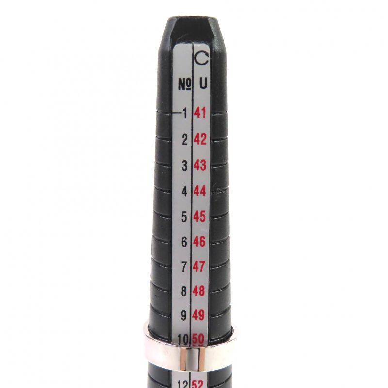 Hermes 2024 24ak147567 Collier De Chien PM Ag925 Ring Silver 51 Size Approx 11