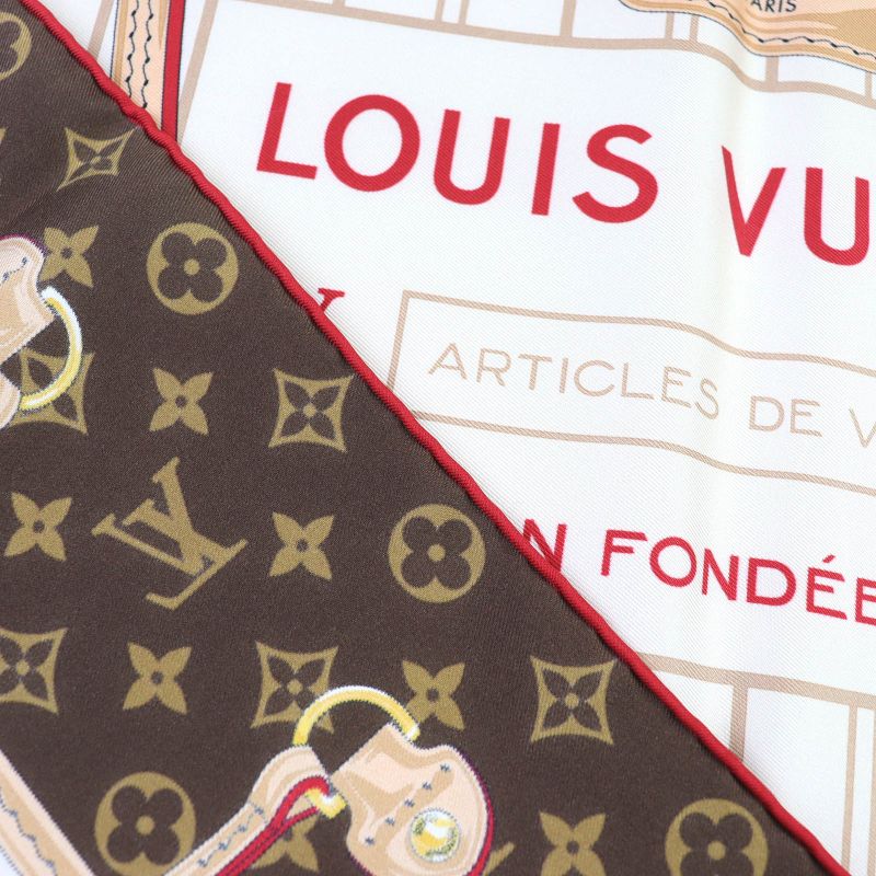 Louis Vuitton 2024 M94990 Carré 90 Neverfull Scarf 100% Silk Cles 90 X 90cm