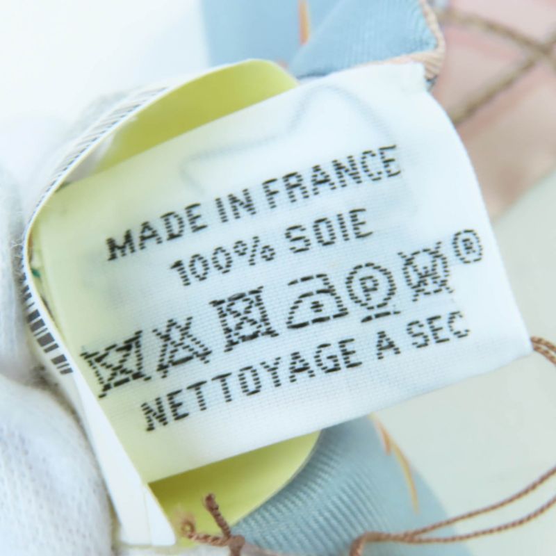 Hermes Twilly CEST LA FETE Serafette 100% Silk BLEU Glacier/rose Scarf With Box