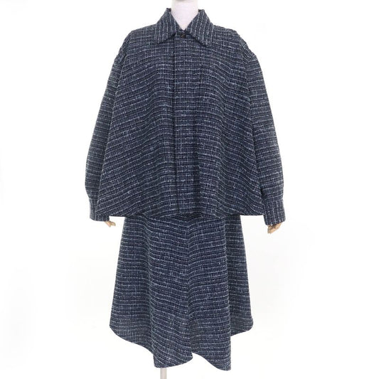 Bottega Veneta 2024 793098 791149 Tweed Jacket And Skirt Setup