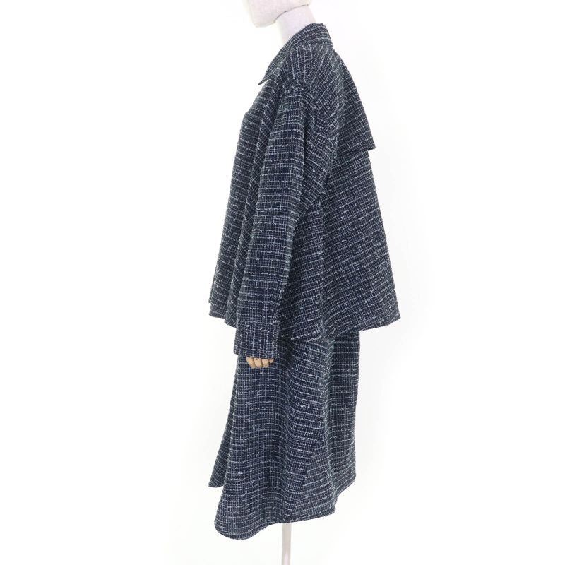 Bottega Veneta 2024 793098 791149 Tweed Jacket And Skirt Setup