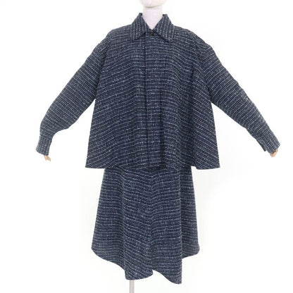 Bottega Veneta 2024 793098 791149 Tweed Jacket And Skirt Setup