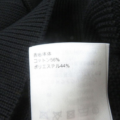Louis Vuitton 24SS Damier Crew Neck Long Sleeve Knit Sweater Black M Made In