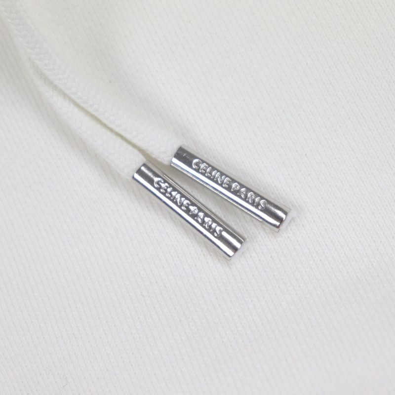 Celine 2y753670q 100% Cotton Eddy Period Gradient Logo Loose Hoodie Pullover