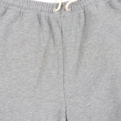 Celine 21SS 2z149670q 100% Cotton Logo Studded Sweat Shorts Grey S Made In