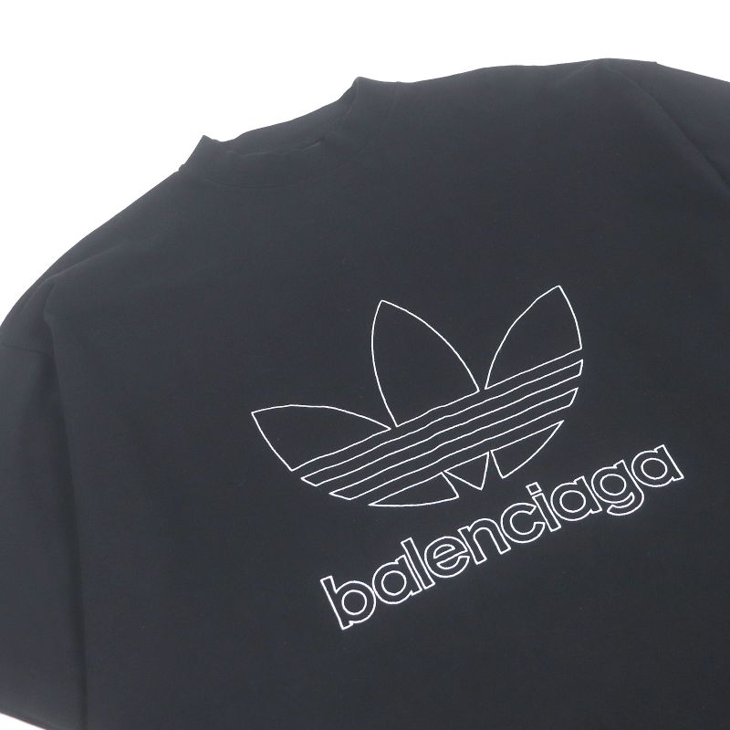 Balenciaga Adidas Balenciaga Adidas 23SS 723976 Trefoil Logo Embroidery Short