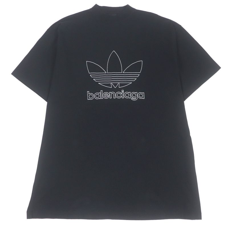 Balenciaga Adidas Balenciaga Adidas 23SS 723976 Trefoil Logo Embroidery Short