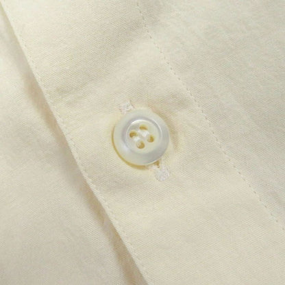 Prada 22SS Sc568 100% Cotton Tattoo Print Long Sleeve Long Sleeve Shirt Ivory