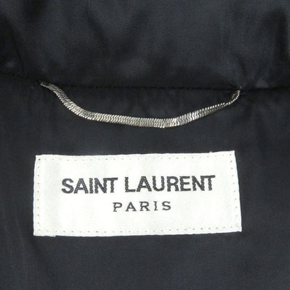 Saint Laurent Paris 2014 361791 Eddy Period Leather Yoke Studded Down Jacket
