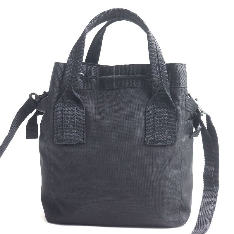 Balenciaga 644029 ARMY Recycled Polyamide 2WAY Handbag Shoulder Bag Black