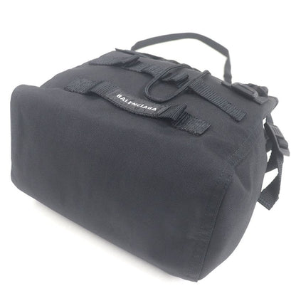 Balenciaga 644029 ARMY Recycled Polyamide 2WAY Handbag Shoulder Bag Black
