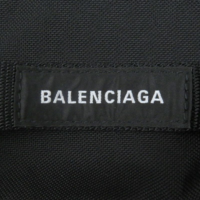 Balenciaga 644029 ARMY Recycled Polyamide 2WAY Handbag Shoulder Bag Black