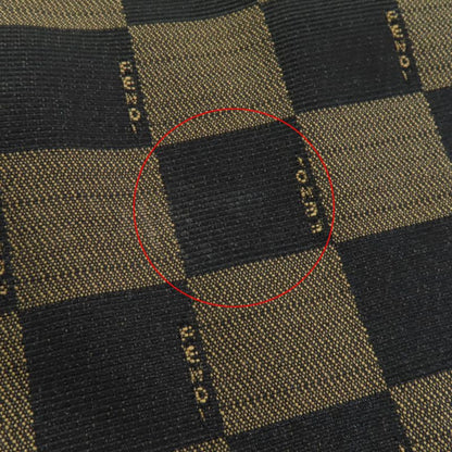 Fendi Vintage All Over Logo Pants With Rubber Logo Patch Bottoms Brown 43 Made